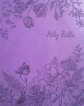 Imitation Leather KJV Sword Study Bible Giant Print Designer Purple Ultrasoft: King James Version [Large Print] Book
