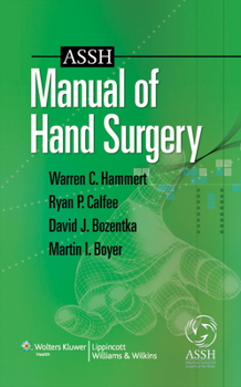 Paperback ASSH Manual of Hand Surgery Book