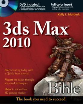 Paperback 3ds Max 2010 Bible [With DVD ROM] Book