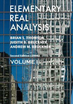 Paperback Elementary Real Analysis: Second Edition. [Part One] Book