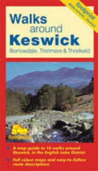 Map Walks Around Keswick (Walks Around) Book