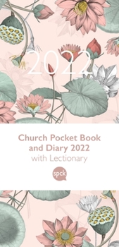 Hardcover Church Pocket Book and Diary 2022 Pink Flowers Book