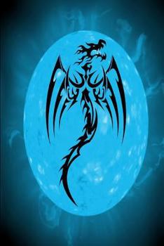 Fantasy Journal - Fire Dragon (Light Blue) : 100 Page 6 X 9 Ruled Notebook: Inspirational Journal, Blank Notebook, Blank Journal, Lined Notebook, Blank Diary