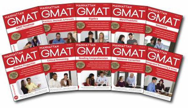 Paperback Manhattan GMAT Set of Strategu Guides Book