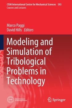 Paperback Modeling and Simulation of Tribological Problems in Technology Book
