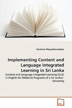 Paperback Implementing Content and Language Integrated Learning in Sri Lanka [German] Book