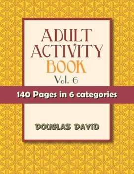 Paperback Adult Activity Book: Vol. 6 Book