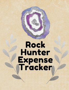 Paperback Rock Hunter Expense Tracker: Budgeting and Tax Tracker Book