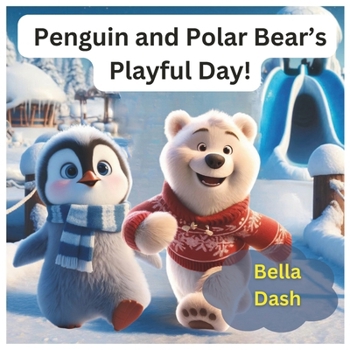 Penguin and Polar Bear's Playful Day: "A Frosty Tale of Friendship and Joy"