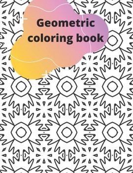 Paperback Geometric coloring book: Creative Haven geometric Coloring Book