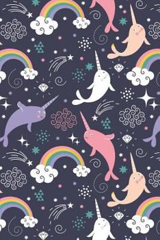 Paperback Narwhal Notebook: Dot Grid Journal, Softcover (6x9 Inches) with 120 Pages Book