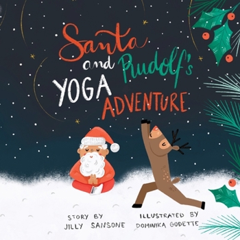 Paperback Santa & Rudolf's Yoga Adventure Book