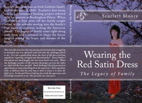 Paperback Wearing the Red Satin Dress: The Legacy of Family Book