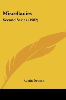 Paperback Miscellanies: Second Series (1902) Book