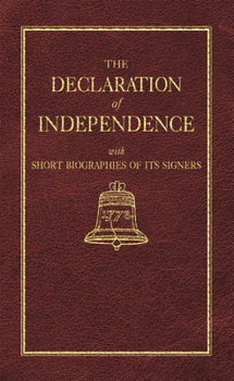 Hardcover Declaration of Independence Book
