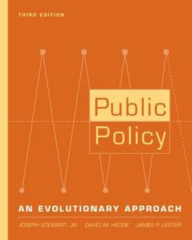 Paperback Public Policy: An Evolutionary Approach Book