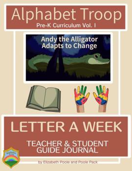 Paperback Letter A Week: Teacher & Student Handbook (Alphabet Troop - Pre-K Curriculum) Book