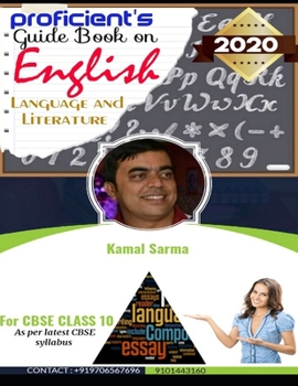 Paperback Proficient's Guide Book on English Language and Literature: For CBSE Class 10 As Per Latest CBSE Syllabus 2020-21 Book