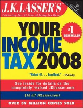Paperback J.K. Lasser's Your Income Tax 2008: For Preparing Your 2007 Tax Return Book