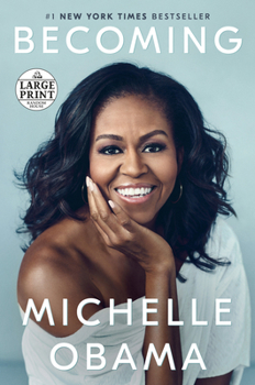 Paperback Becoming [Large Print] Book