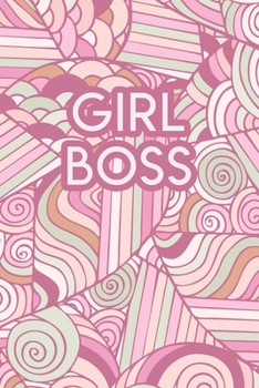 Paperback Girl Boss: 110 Blank Lined College Ruled Journal for Women Book