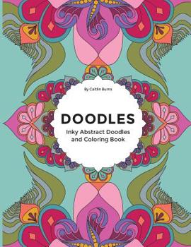 Paperback Doodles: Inky Abstract Doodles & Coloring Book