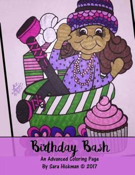 Paperback Birthday Bash: An Advanced Coloring Book