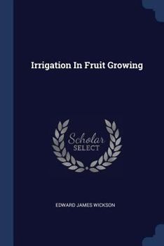 Paperback Irrigation In Fruit Growing Book