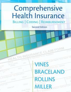 Paperback Comprehensive Health Insurance: Billing, Coding & Reimbursement Book