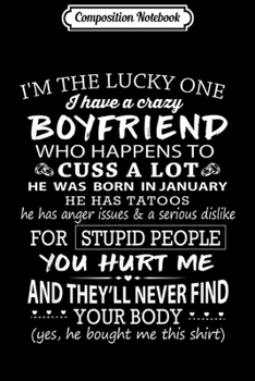 Composition Notebook: Im A January Woman I Have 3 Sides January Birthday Journal/Notebook Blank Lined Ruled 6x9 100 Pages