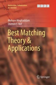 Paperback Best Matching Theory & Applications Book