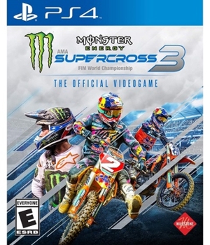 Video Game Monster Energy Supercross 3 Nla Book