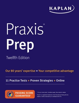 Paperback Praxis Prep: 11 Practice Tests + Proven Strategies + Online Book