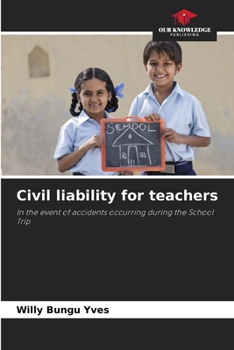 Paperback Civil liability for teachers Book