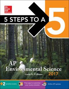 Paperback 5 Steps to a 5: AP Environmental Science 2017 Book