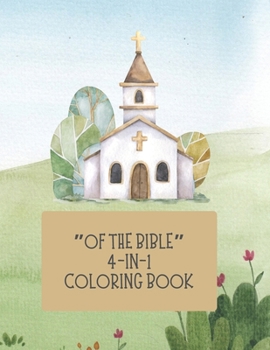 Paperback "Of the Bible" 4-in-1 Coloring Book