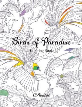 Paperback Birds of paradise: Coloring Book