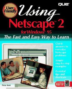 Paperback Using Netscape 2 for Windows 95 Book