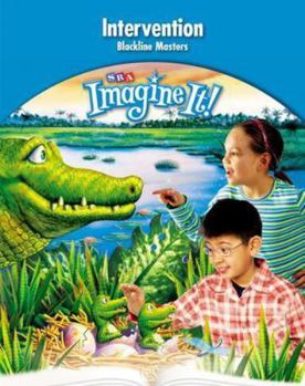 Paperback Imagine It!, Intervention Blackline Masters, Grade 3 Book