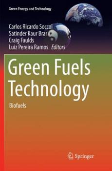 Paperback Green Fuels Technology: Biofuels Book