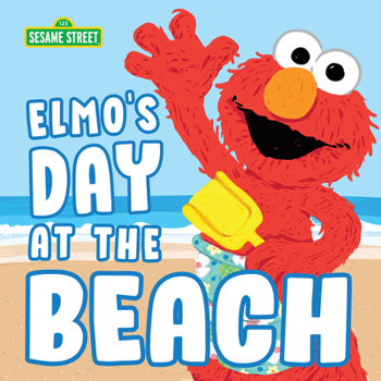 Hardcover Elmo's Day at the Beach Book