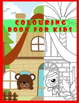 Paperback coloUring book for kids: Funny coloring pages for kids, relaxation colouring books for kids ages 3-8, girls and boys ages 3,4,5,6,7,8(Aimal col Book