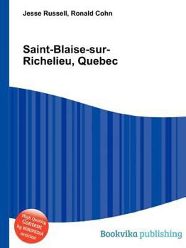 Paperback Saint-Blaise-Sur-Richelieu, Quebec Book