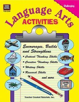Paperback Language Arts Activities Book