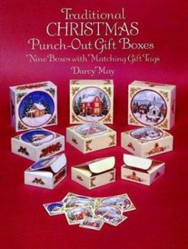 Paperback Traditional Christmas Punch-Out Gift Boxes: Nine Boxes with Matching Gift Tags Book