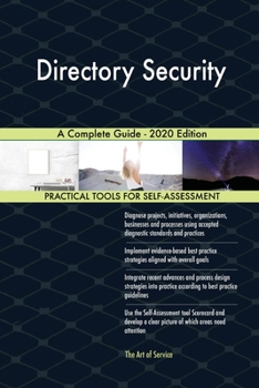 Paperback Directory Security A Complete Guide - 2020 Edition Book