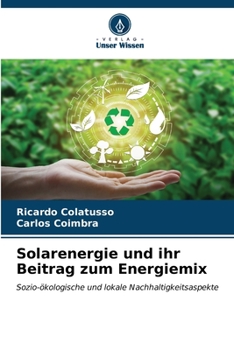 Paperback Solarenergie und ihr Beitrag zum Energiemix [German] Book