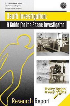 Paperback Death Investigation: A Guide for the Scene Investigator Book