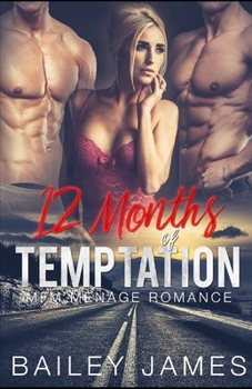 Paperback 12 Months of Temptation: MFM Menage Romance Book