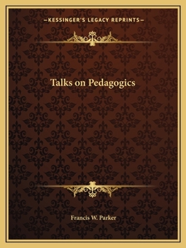 Paperback Talks on Pedagogics Book